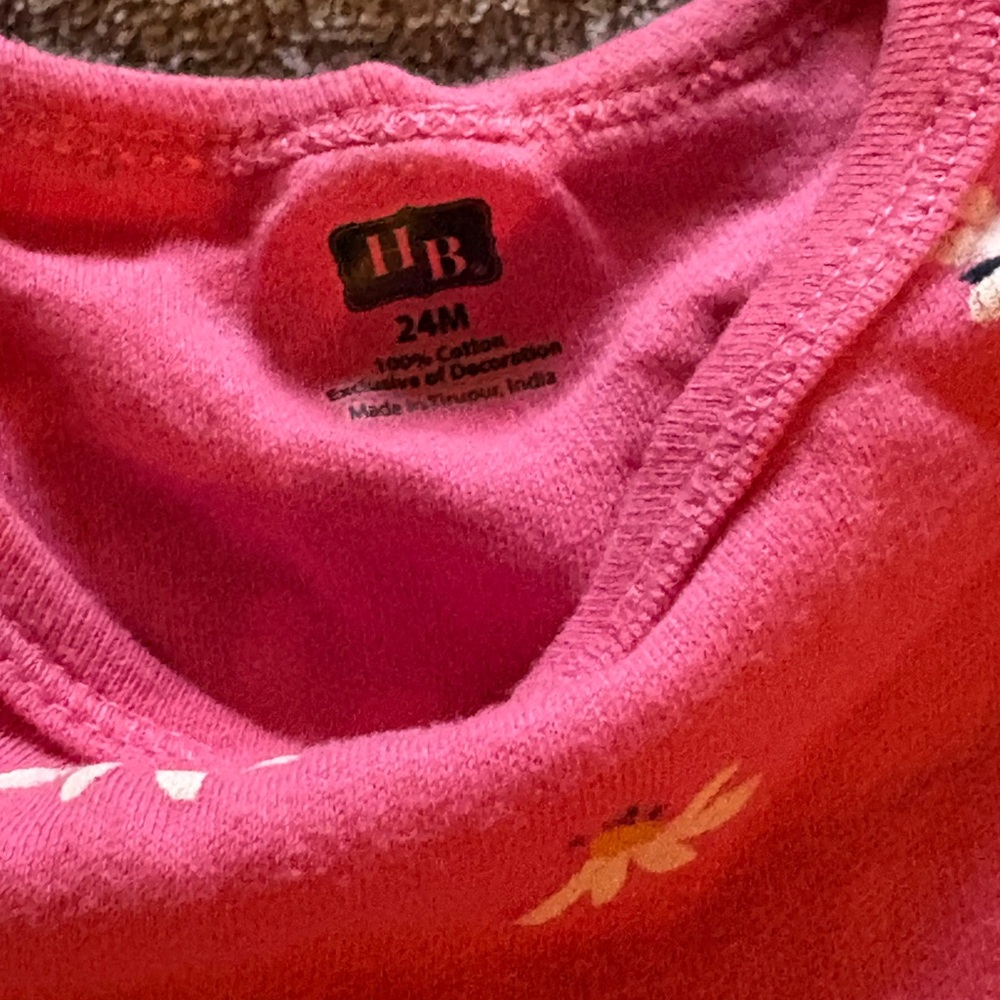 Hudson Baby HB Lot Of 4 Dresses Size 24 Months Floral Stripes Polka Dots - Picture 9 of 10